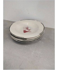 ASSIETTES CREUSES X4 