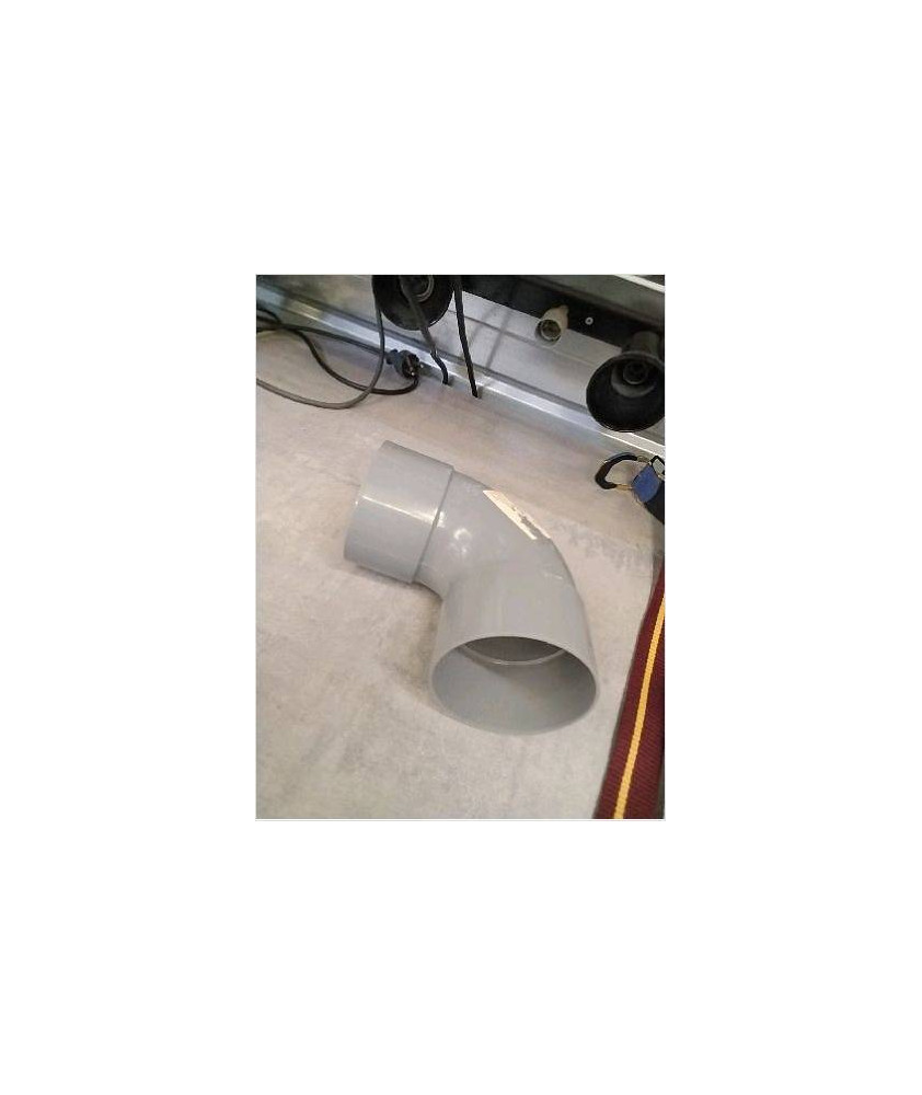 COUDE PVC 
