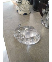 DECO LAPIN CRISTAL