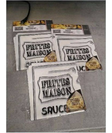 PAPIER ABSORBANT POUR FRITES LE LOT 