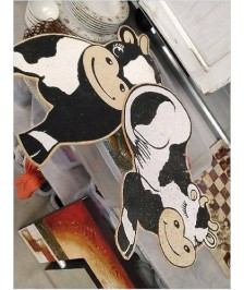 DECO VACHE EN LIEGE 