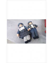 PERSONNAGES TISSU X2 