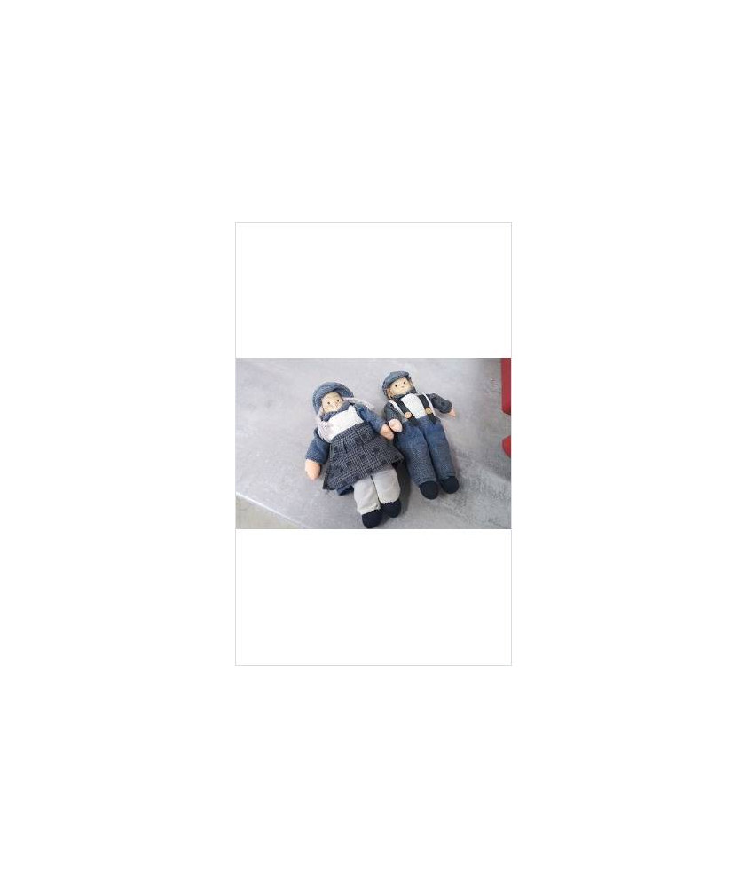 PERSONNAGES TISSU X2 
