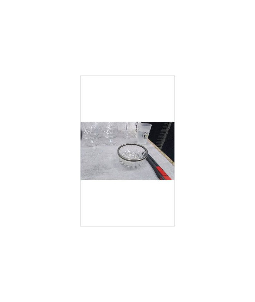 COUPELLE FER VERRE 