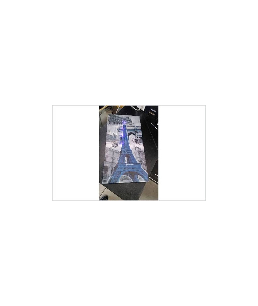 TOILE TOUR EIFFEL LUMINEUSE