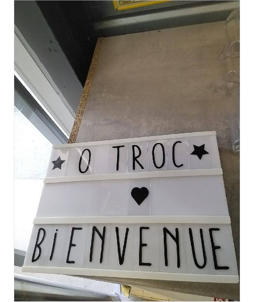CADRE LUMINEUX MESSAGE