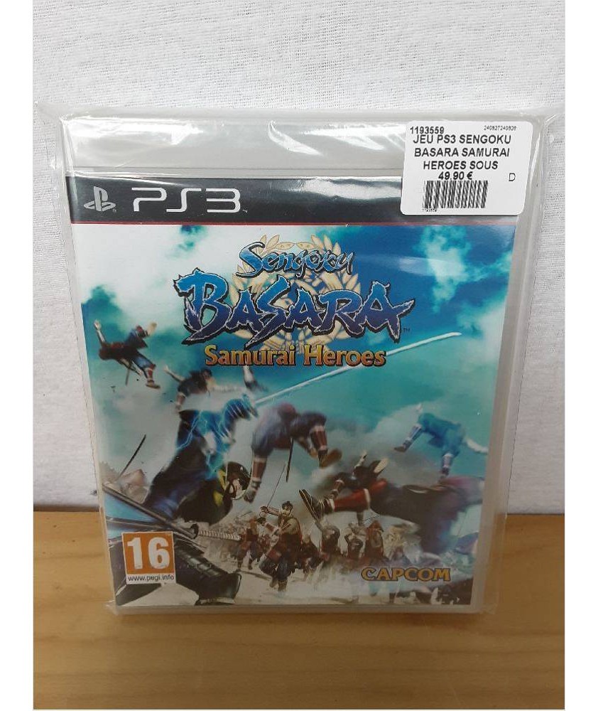 JEU PS3 SENGOKU BASARA SAMURAI HEROES SOUS BLISTER JEU PS3 SENGOKU BASARA SAMURAI HEROES SOUS BLISTER