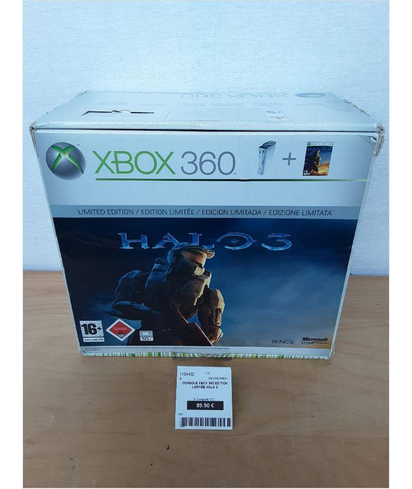 CONSOLE XBOX 360 EDITION LIMITÉE HALO 3 CONSOLE XBOX 360 EDITION LIMITÉE HALO 3