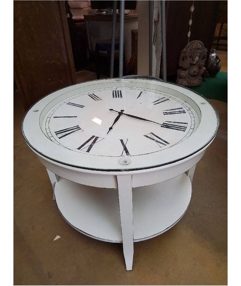 TABLE DE SALON HORLOGE 