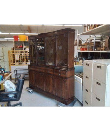 BIBLIOTHEQUE STYLE ANGLAIS/SECRETAIRE 