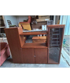 MEUBLE TÉLÉ VITRINE ET ÉTAGÈRE 