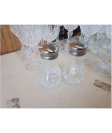 DUO POIVRE ET SEL EN CRISTAL D’ARQUES 