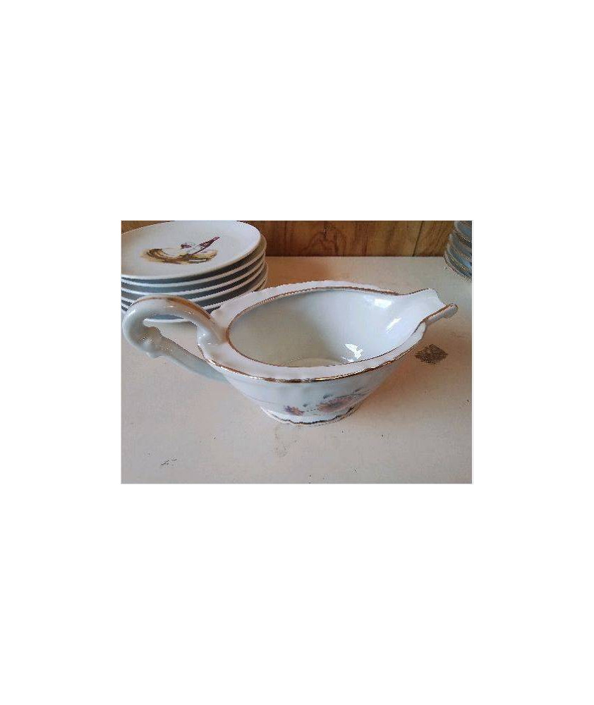 SAUCIÈRE EN PORCELAINE 