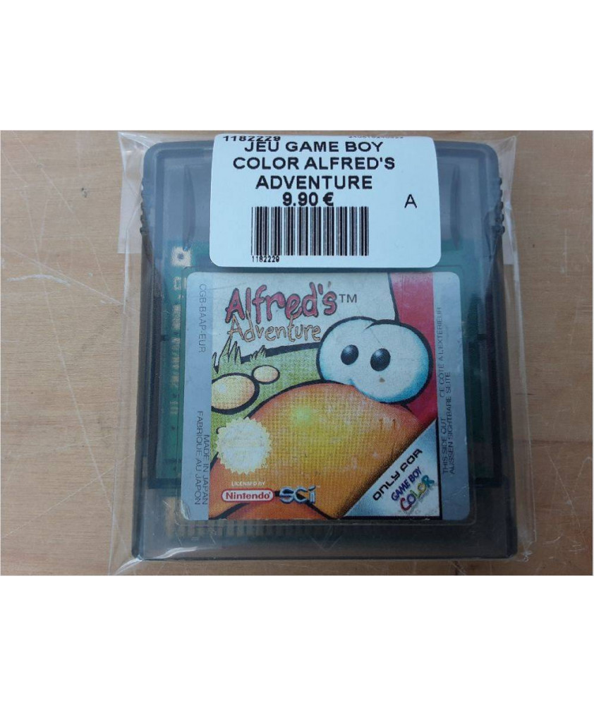 JEU GAME BOY COLOR ALFRED\'S ADVENTURE JEU GAME BOY COLOR ALFRED\'S ADVENTURE