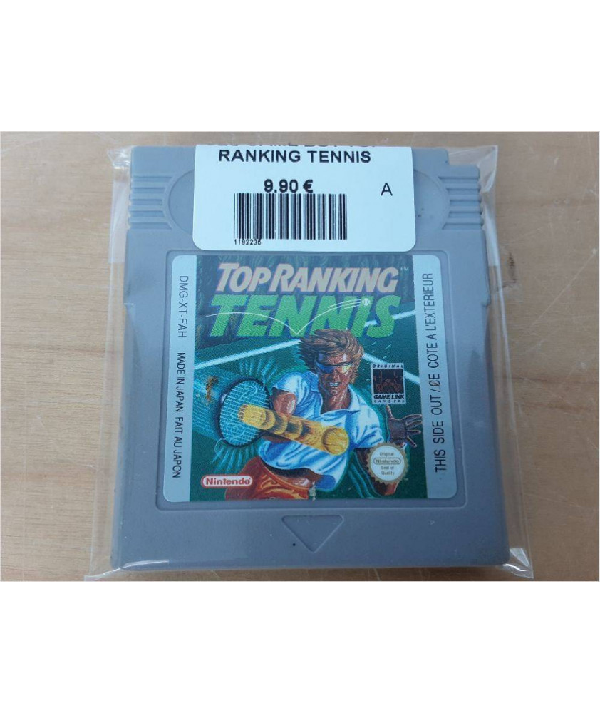JEU GAME BOY TOP RANKING TENNIS JEU GAME BOY TOP RANKING TENNIS
