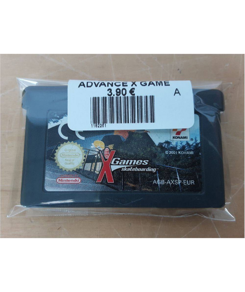 JEU NINTENDO GAME BOY ADVANCE X GAME SKATEBOARDING JEU NINTENDO GAME BOY ADVANCE X GAME SKATEBOARDING