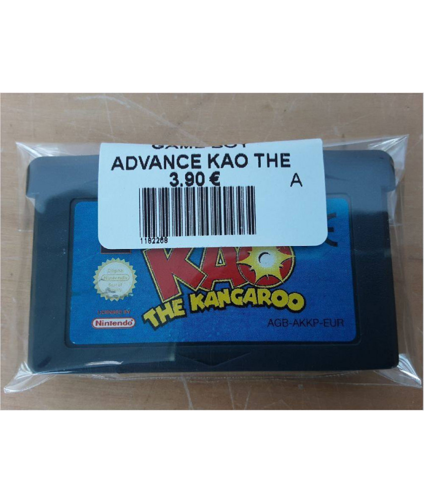 JEU NINTENDO GAME BOY ADVANCE KAO THE KANGAROO JEU NINTENDO GAME BOY ADVANCE KAO THE KANGAROO