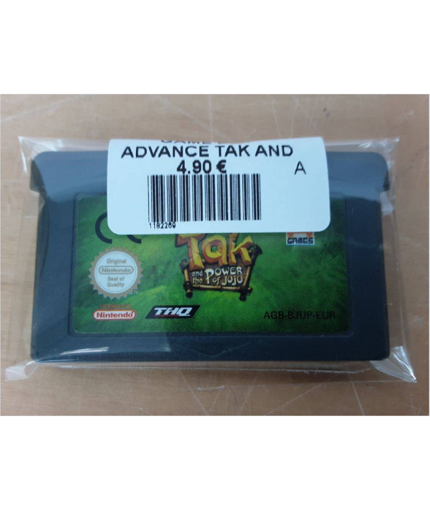 JEU NINTENDO GAME BOY ADVANCE TAK AND THE POWER OF JUJU JEU NINTENDO GAME BOY ADVANCE TAK AND THE POWER OF JUJU