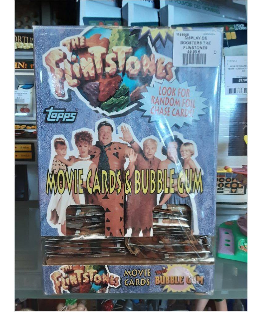 DISPLAY DE BOOSTERS THE FLINSTONES