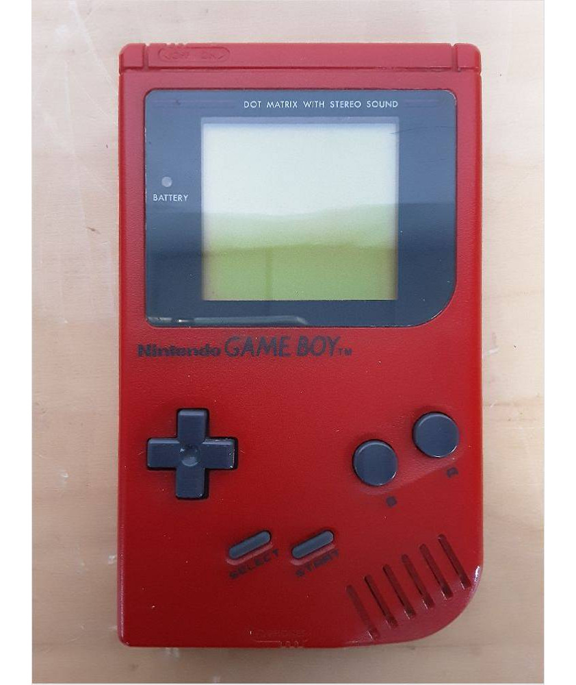 CONSOLE GAME BOY FAT 1ÈRE GÉNÉRATION ROUGE CONSOLE GAME BOY FAT 1ÈRE GÉNÉRATION ROUGE