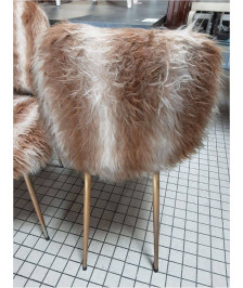 CHAISE FOURRURE