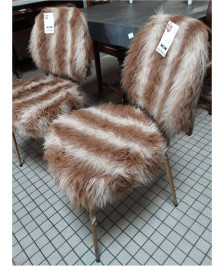 CHAISE FOURRURE
