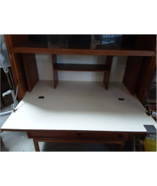 SECRETAIRE ANNÉE 60 MDK CHENE CLAIR SANS VITRES