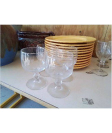 LOT 4 VERRES A EAU