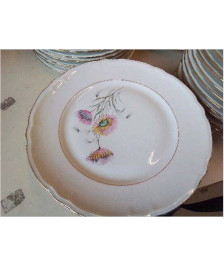 LOT DE 6 ASSIETTES EN PORCELAINE