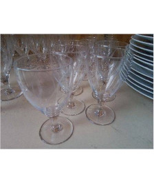 LOT DE 5 VERRES A VIN ROUGE 
