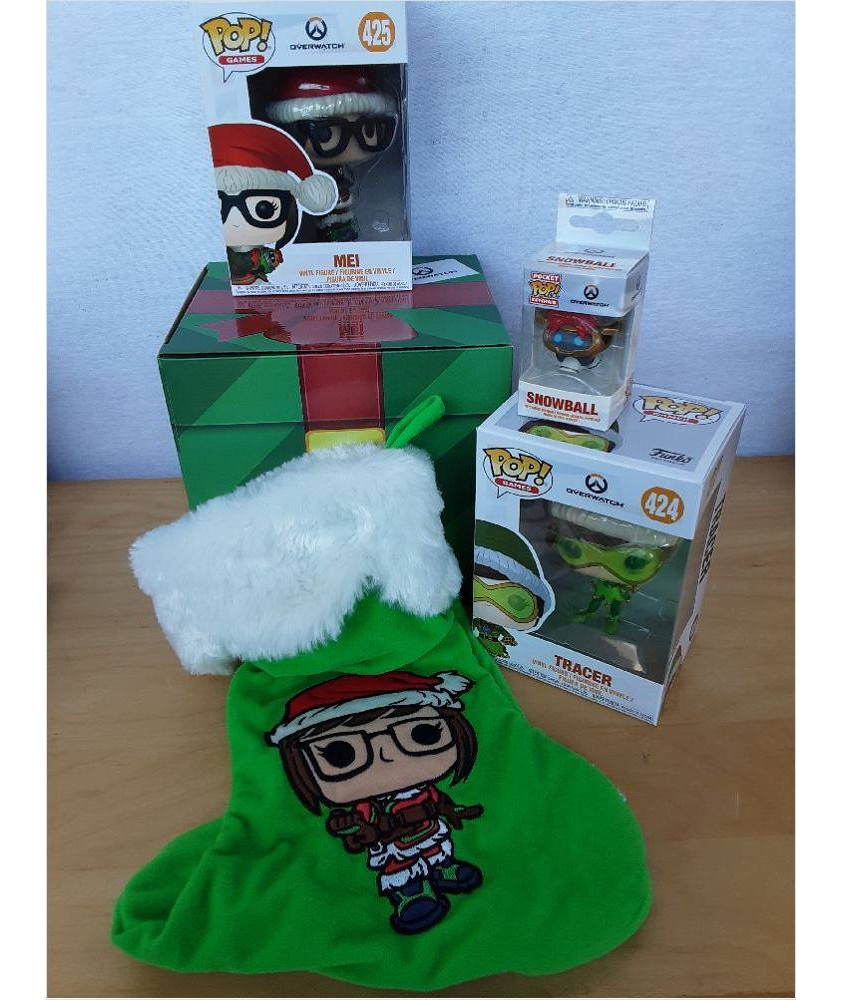 PACK FIGURINES POP OVERWATCH NOEL PACK FIGURINES POP OVERWATCH NOEL