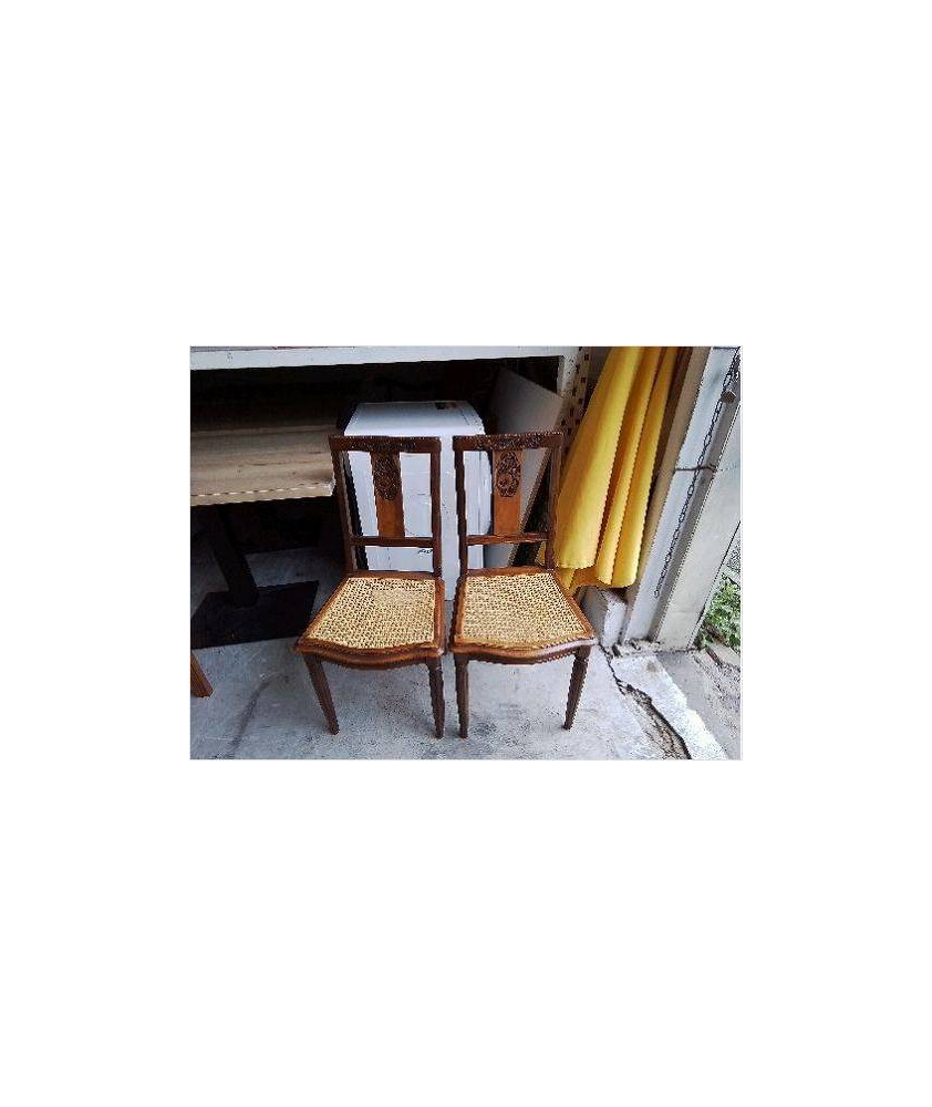 CHAISE CANNÉE ART DECO 