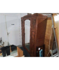 ARMOIRE ART DECO AVEC MIROIR 