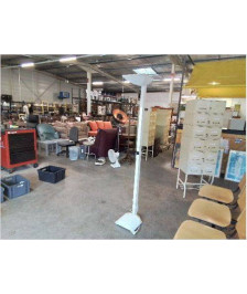 LAMPADAIRE HALOGÈNE MÉTAL ECRU AEG LICHTTECHNIK