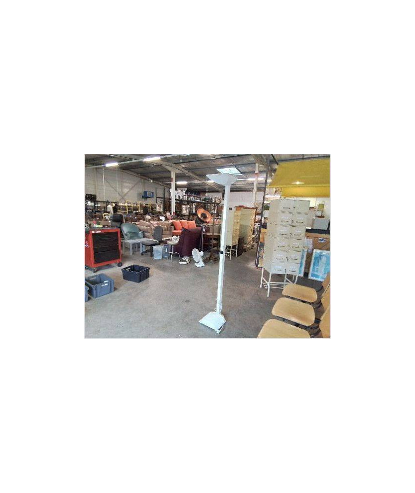 LAMPADAIRE HALOGÈNE MÉTAL ECRU AEG LICHTTECHNIK