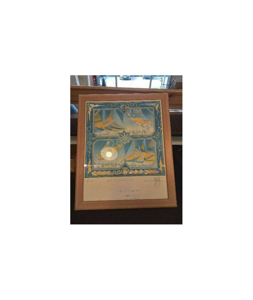 LITHOGRAPHIE NUMÉROTÉE LE HAVRE YANNICK MANNIER XXE