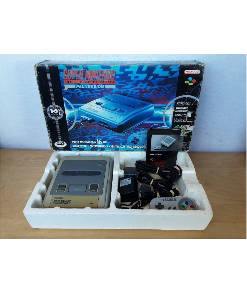 CONSOLE SUPER NINTENDO ( PAL ITA ) CONSOLE SUPER NINTENDO ( PAL ITA )