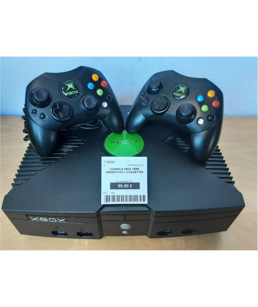 CONSOLE XBOX 1ÈRE GÉNÉRATION + 1 MANETTE