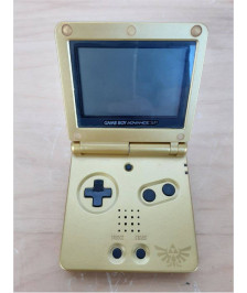 GAME BOY ADVANCE SP ( RÉVISÉE + COQUE NEUVE ZELDA TRIFORCE )