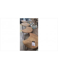 SET 4 TABLES BASSES
