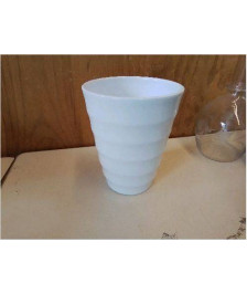 CACHE POT BLANC 