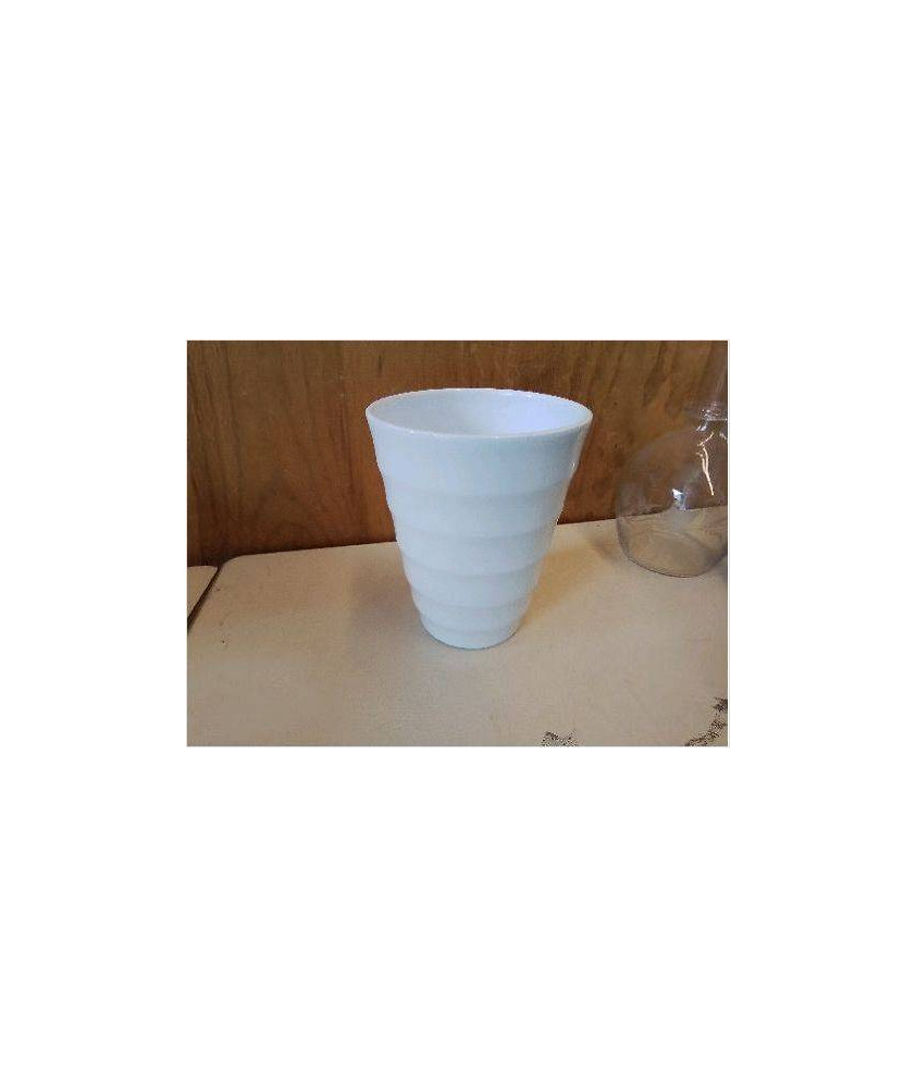 CACHE POT BLANC 