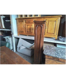 CAISSON D’HORLOGE GOTHIQUE