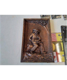 TABLEAU BOIS SCULPTÉ 