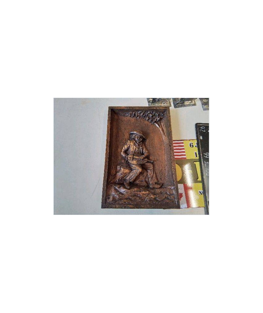 TABLEAU BOIS SCULPTÉ 