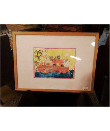 CADRE DESSIN ENFANT 74X54