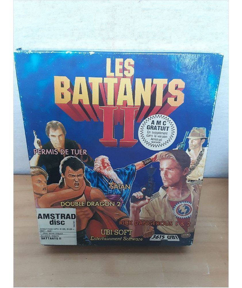 JEU AMSTRAD CPC COMPIL LES BATTANTS II JEU AMSTRAD CPC COMPIL LES BATTANTS II