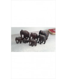 ELEPHANTS BOIS SANS DEFENSES LE LOT 