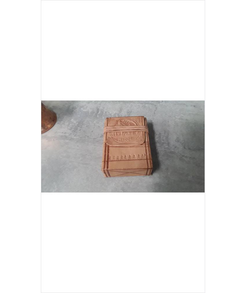 BOITE CIGARETTES CUIR