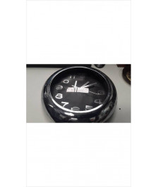 HORLOGE MURALE INOX EN L\'ETAT 